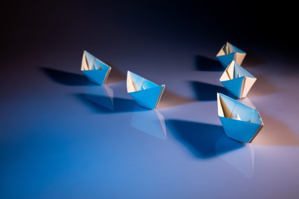 Bateaux en papier